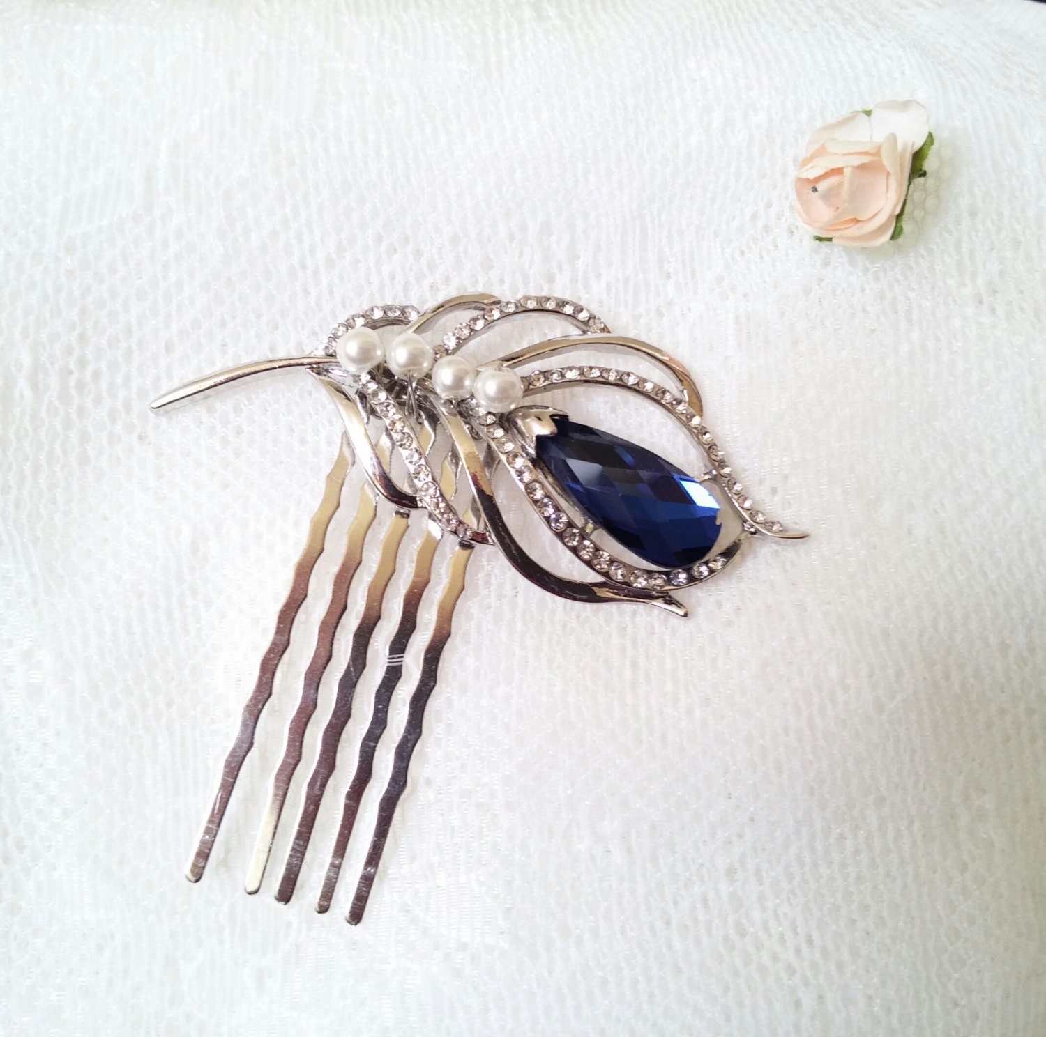 4-tlg. Braut Haarkamm Set Mit Strass - Hochzeits Haaraccessoires Für Braut & Brautjungfern