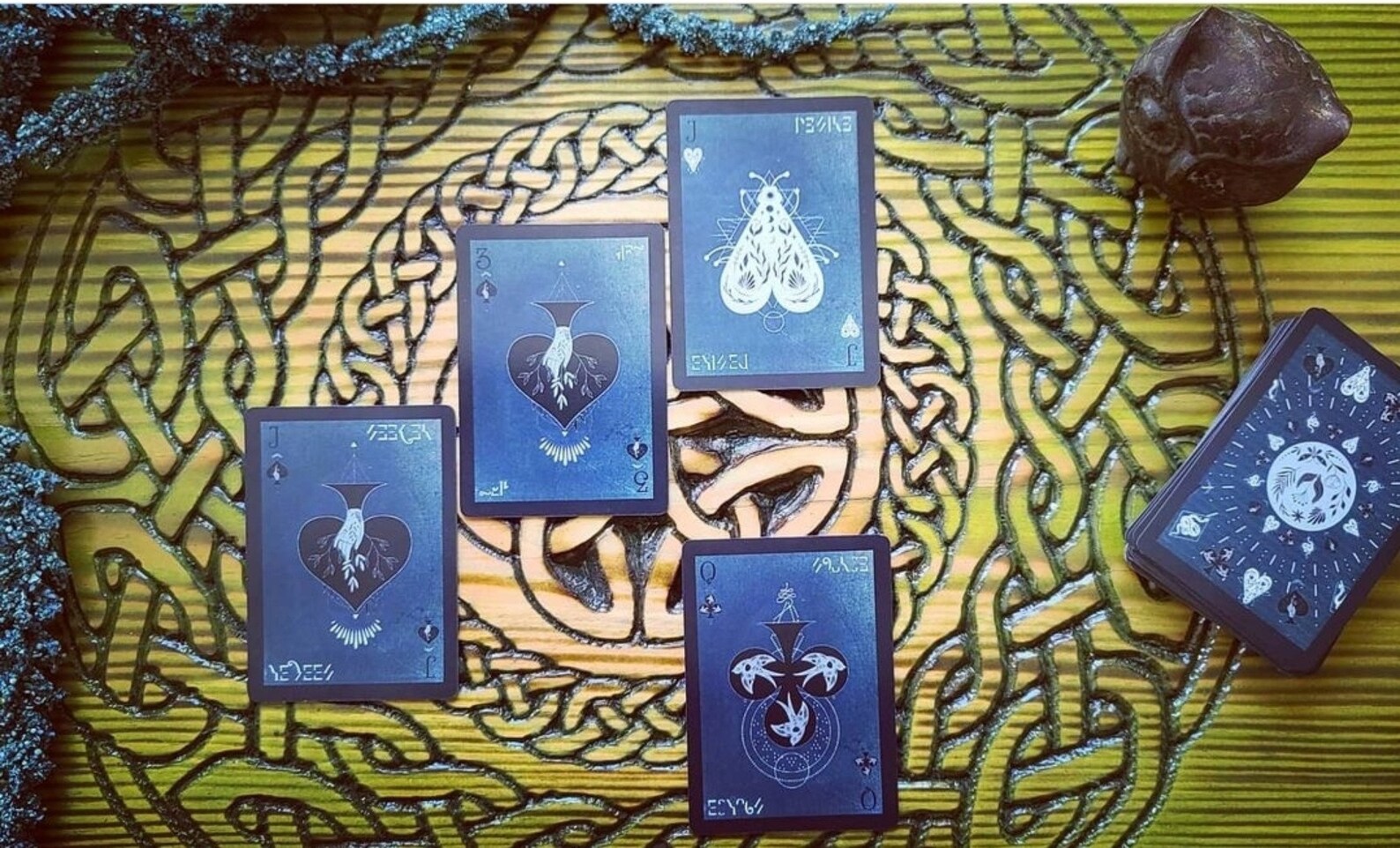 The Palimpsest Playing Card Oracle Deck - Etsy