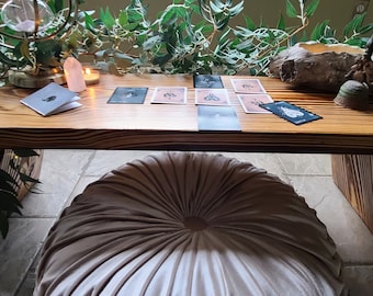 XL Meditation Altar/Floor Desk w/ Folding Legs