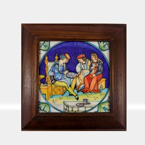 M8/20 - Tile with wood frame