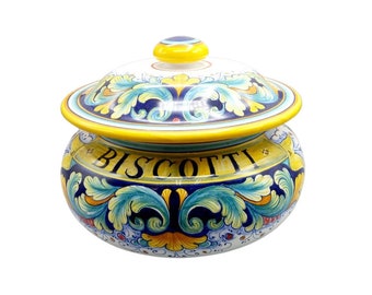Boîte à biscuits ronde
