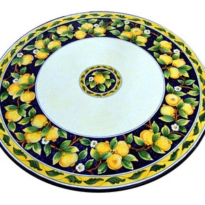 Top 6 Ceramic Table with Galvanized Iron Base