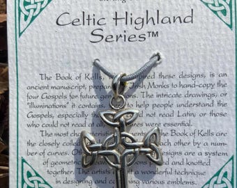 Vintage Celtic Pendant from Lost Mountain Sterling Silver Celtic Highland Series