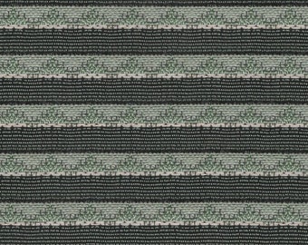 About 1.5 yards 1964 Studebacker Challenger green stripe upholstery fabric