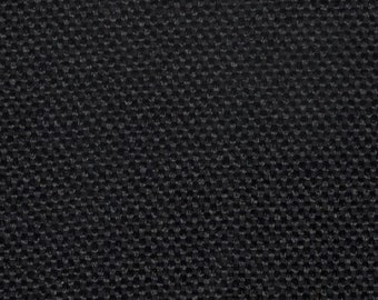 BTY 1970 Ford Thunderbird woven black upholstery metallic blue thread