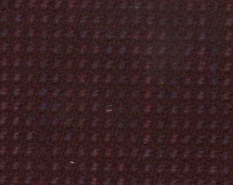 Almost 2 yard very nice plush auto upholstery burgundy with checks