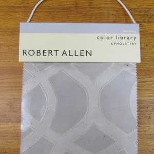 Robert Allen Upholstery Color Library sample book STERLING