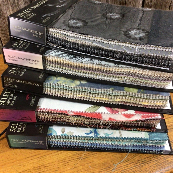 Fabric Sample Books Etsy
