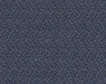 BTY vintage blue tweed like upholstery 1993