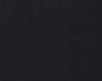 1 2/3 Yards Vintage Black Cloth Auto Upholstery