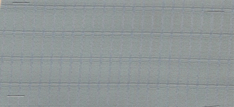 1 yard large remnant 1962 blue grey flannel like upholstery fabric