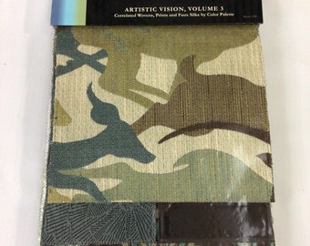 Kasmir Fabrics Artistic Vision, Vol 3 teals browns greens