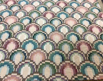 3 yards retro BARGELLO style design upholstery fabric