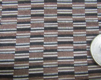 BTY mid century 1964 Dodge Polara brown auto upholstery staggered bars 5 COLORS