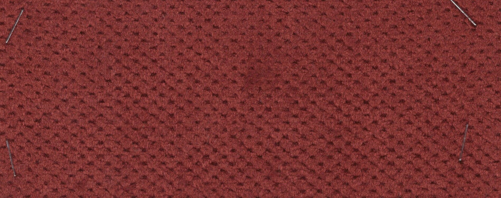 1 1/2 Yards Vintage Red Velour Auto Upholstery w/ Dots Etsy