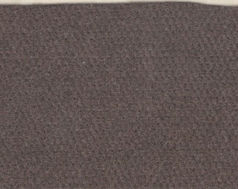 BTY vintage auto upholstery velour brown with subtle diagonal lines