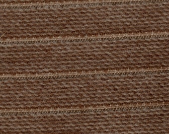 BTY Vintage Brown Stripe Woven Fabric Auto Upholstery