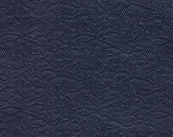 2+ Yards Vintage Dark Blue Quilted Satin Auto Upholstery