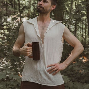 Cotton - Sleeveless - Men's/Women's Renaissance Faire Sleeveless Shirt