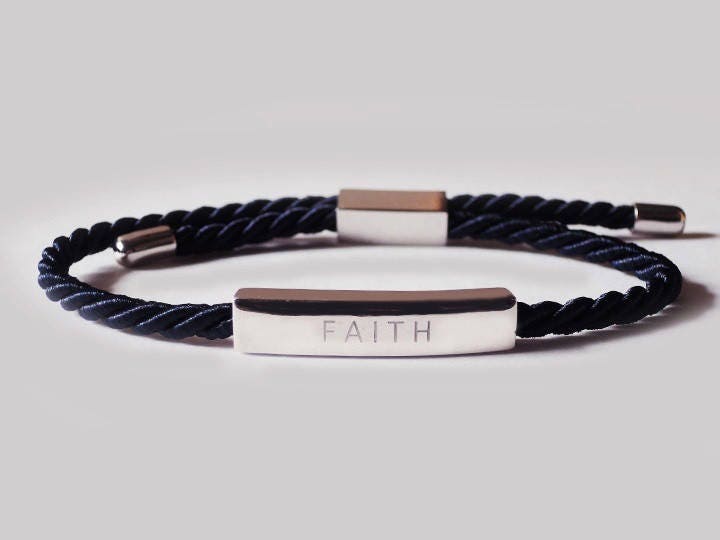 Faith faith bracelet reminder bracelet wish bracelet Etsy