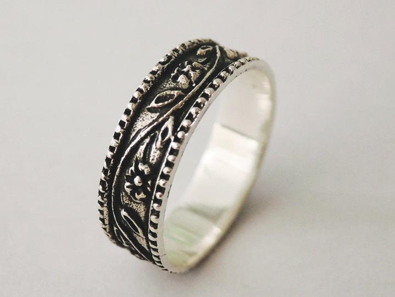 Blume DaumenRing Silber Daumenring FrauenDaumenRing Etsy