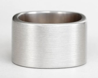 SQUARE SOLID RING, square solid silver ring, silver unisex ring, statement ring, heavy ring, geometric ring, rectangle ring, square ring