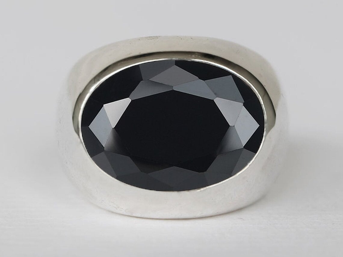 WIDE BLACKCZ RING, Wide Sterling Silver Ring, Wide Band Ring, Solid Ring, Band Ring, Thick Ring, Heavy Ring, Cubic Zirconia Band, Black Cz - Etsy WIDE BLACKCZ RING, Wide Sterling Silver Ring, Wide Band Ring, Solid Ring, Band Ring, Thick Ring, Heavy Ring, Cubic Zirconia Band, Black Cz - Etsy
