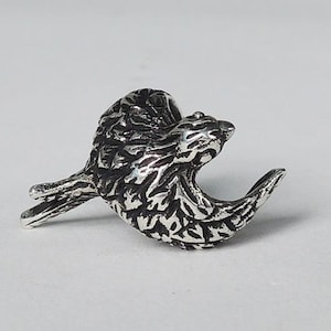 bird ear cuff, bird jewelry, bird earrings, animal ear cuff, animal earrings, ear cuff, ear cuff no piercing, ear cuff silver, cuff ear