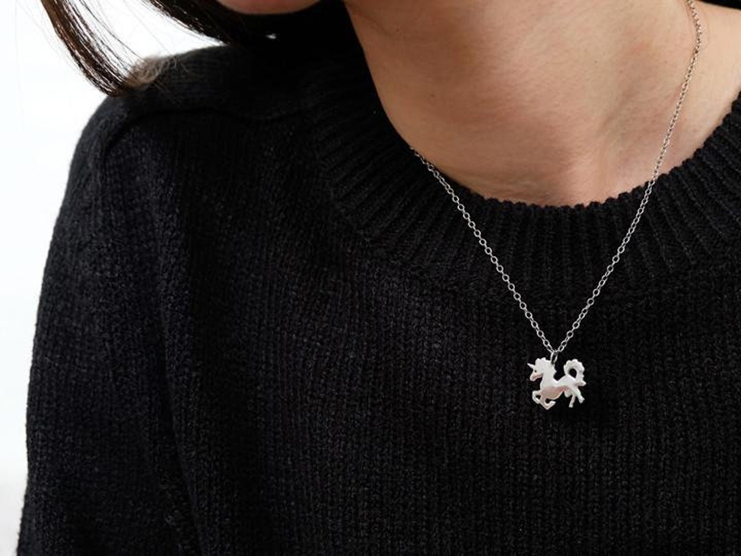 Unicorn Necklace for Little Girl, Unicorn Necklace, Unicorn Necklace