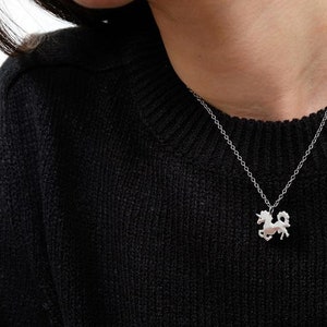 unicorn necklace for little girl, unicorn necklace, unicorn necklace sterling silver, unicorn necklace for women, unicorn necklace outfit