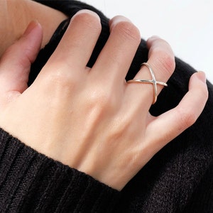 cross x ring, x ring, cross ring, x ring, sideways cross ring, silver cross ring, sideways cross, cross jewelry, x cross ring, silver x ring