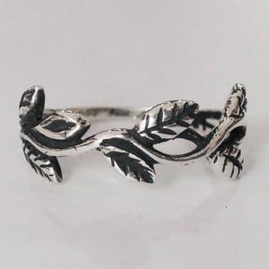 leaf ring, flower ring, nature ring, wrap ring, flower leaf ring, silver leaf ring, women leaf ring, leaf, floral ring, floral, minimal ring