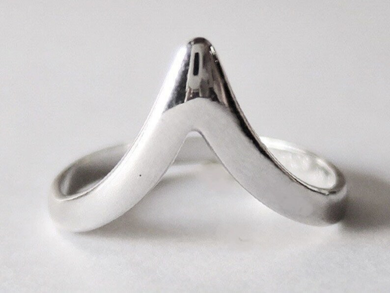 Chevron Thumb Ring Thumb Ring Women Thumb Ring Thumb Rings Etsy