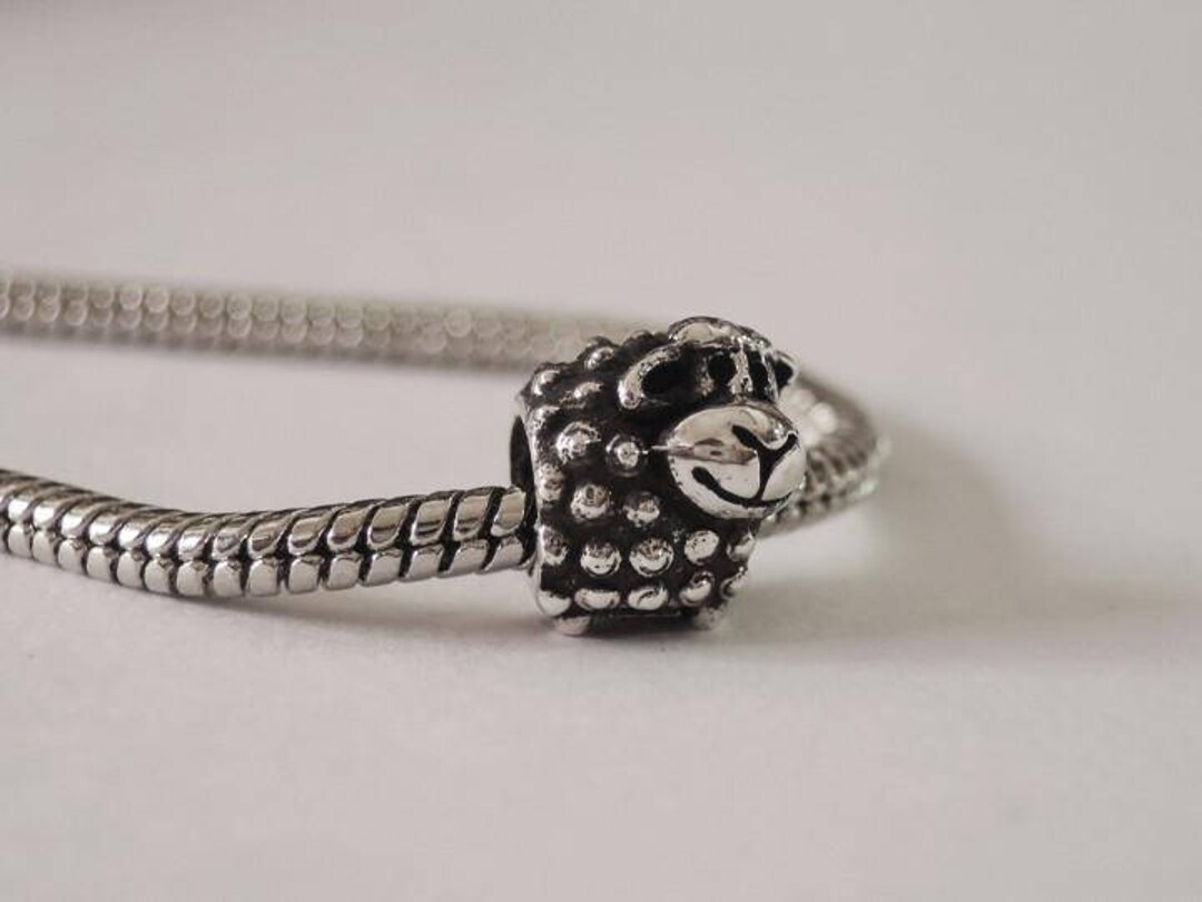 12 Perline Animali In Vetro Lampwork - Oca, Pecora, Balena Per Bracciali Fai Da Te - Foto 8