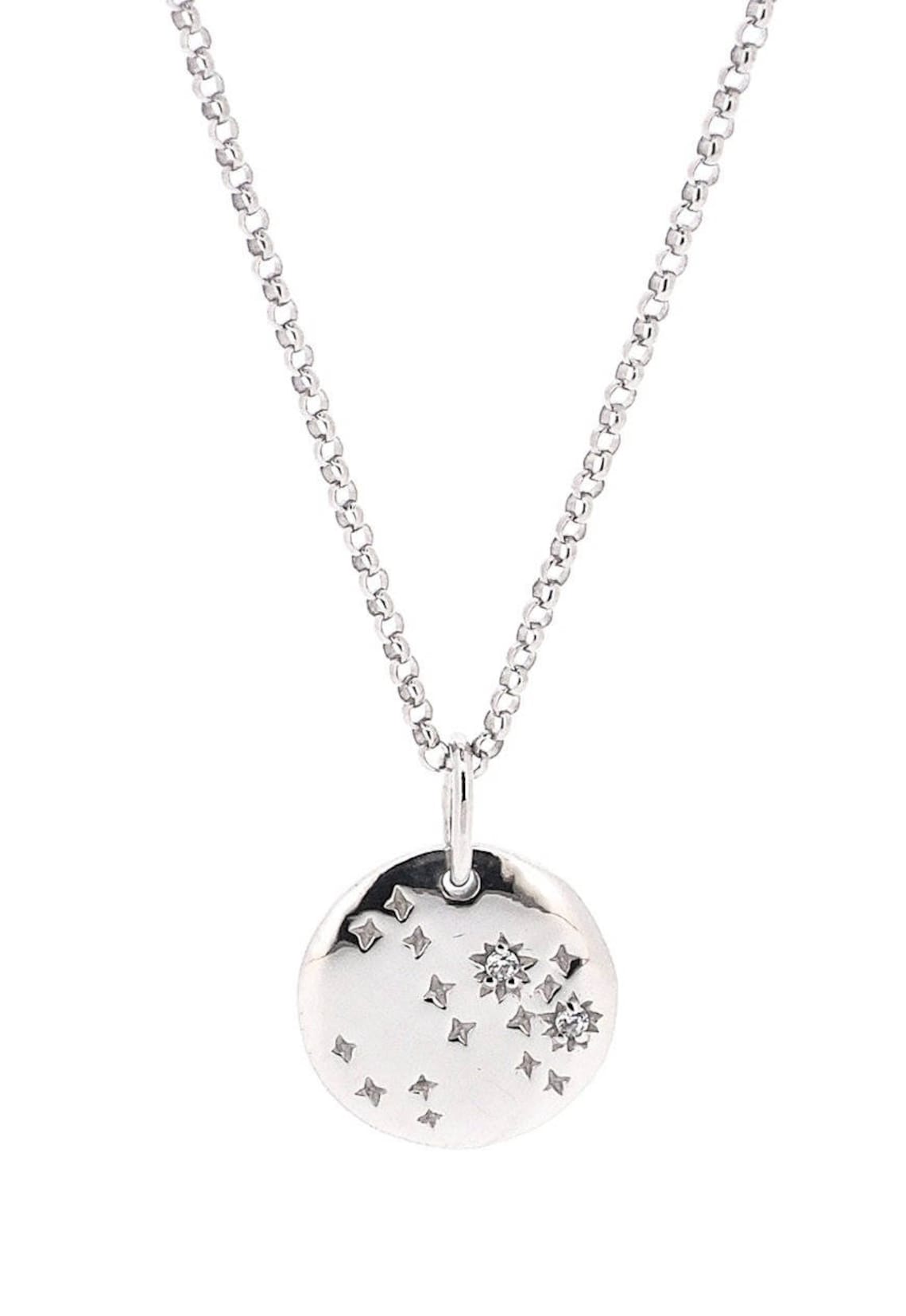 Sagittarius Necklace Sagittarius Sing Zodiac Necklace Sign Etsy