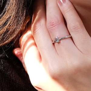 cz square ring, square ring, geometric ring, square, silver square ring, square jewelry, minimalist ring, square rings, geometric jewelry
