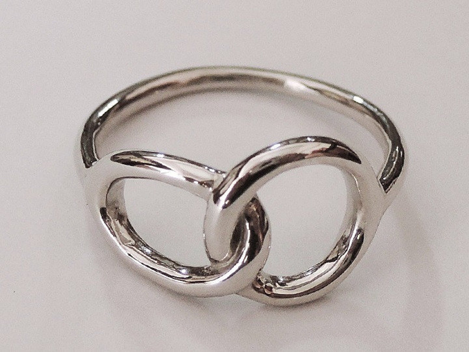 Open Circle Ring Open Circle Ring Silver Circle Ring Etsy
