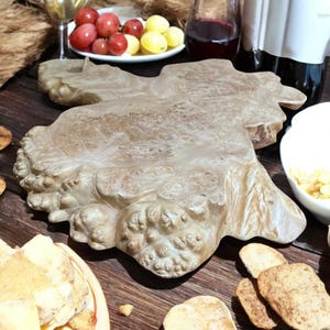 Live Edge Maple  Burl Charcuterie Board