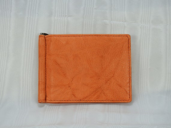 PORTAFOGLIO UOMO DA TASCA VINTAGE CON CATENA IN VERA PELLE MADE IN ITALY