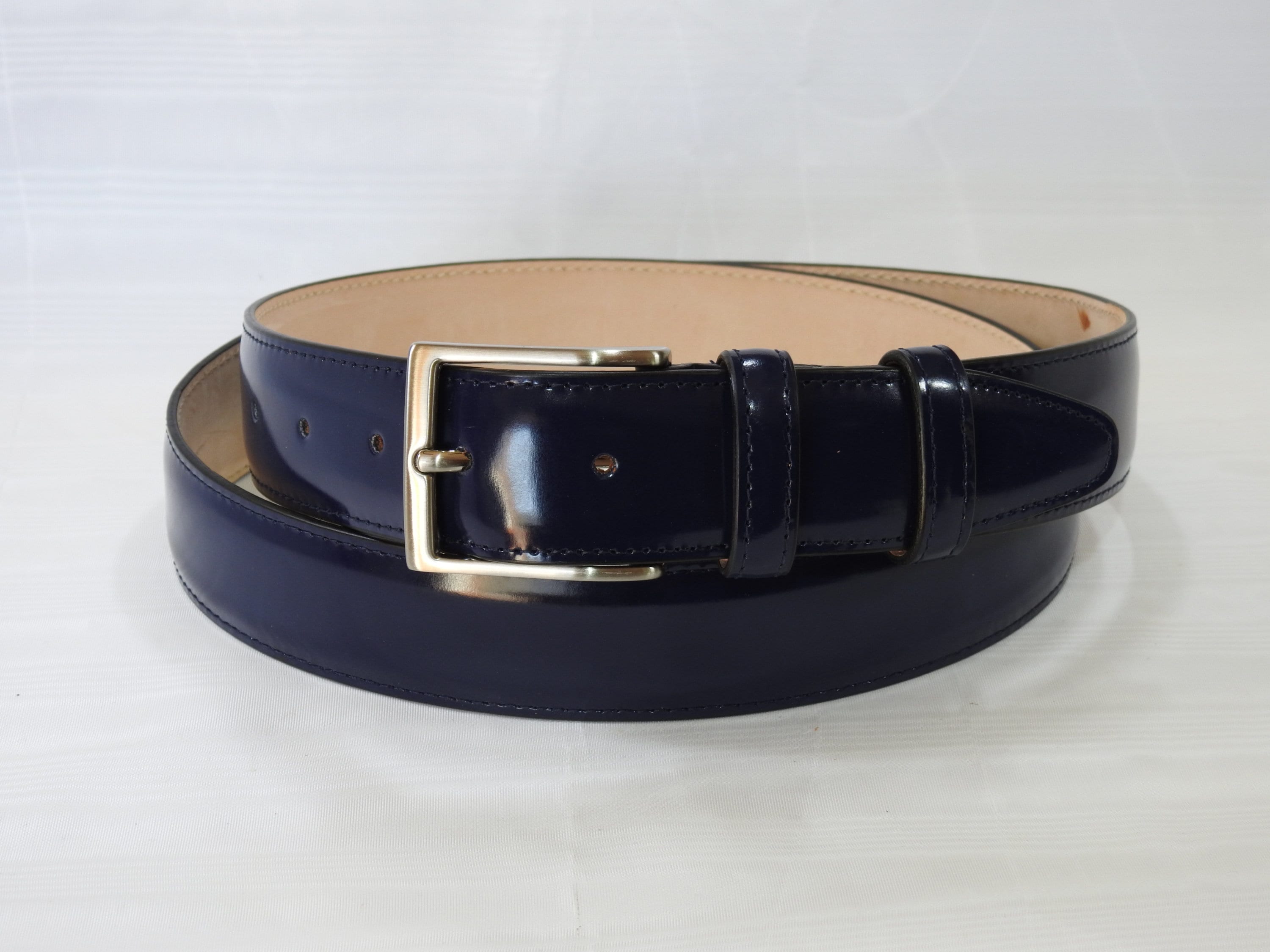 BRUSHED Classic Men's Belt in Genuine Brushed Calfskin Leather With Double Loop. Height 3.5 Cm. Artisanal Product. - Etsy BRUSHED Classic Men's Belt in Genuine Brushed Calfskin Leather With Double Loop. Height 3.5 Cm. Artisanal Product. - Etsy