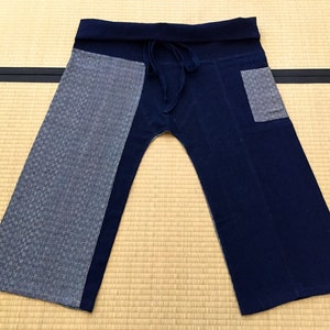 Free Size Indigo Thai Fisherman Pants TPML1 image 1