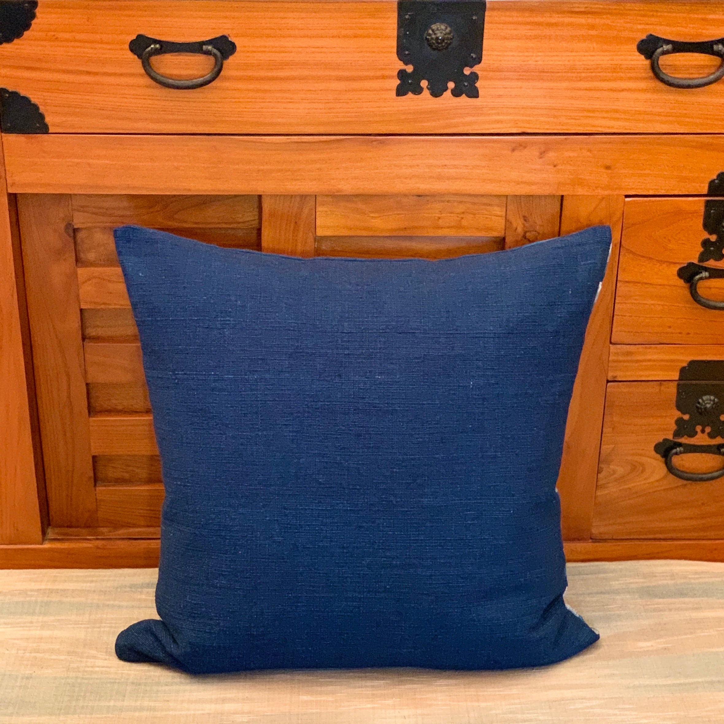 Natural Indigo Pillow Cover CC1 Etsy UK