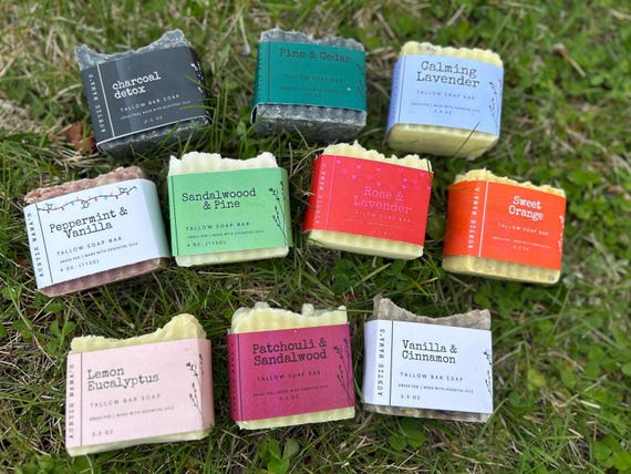 Grass Fed Tallow Bar Soap