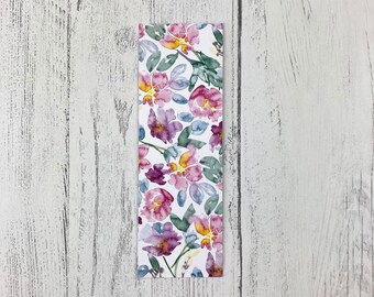 Quality floral Peony bookmark, for Mother's Day, Easter, birthday or thank you presents