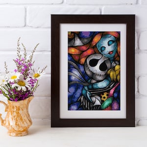 Nightmare Love Cross Stitch Pattern - Mandie Manzano Art - NBC - PDF Download
