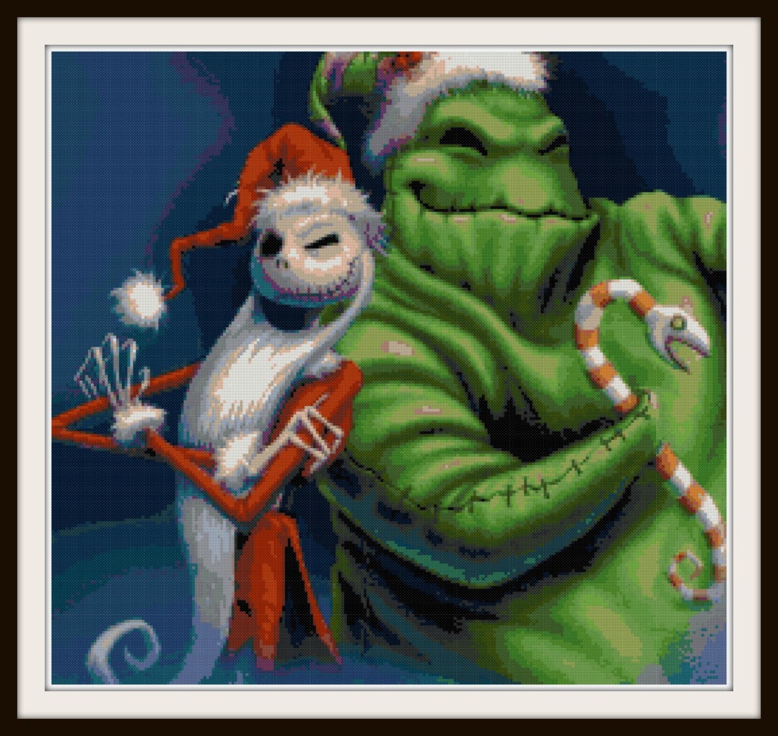 Nightmare Before Christmas Cross Stitch Pattern Jack - Etsy Canada