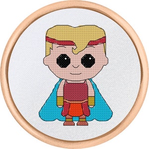 Hercules Cross Stitch Pattern - PDF Download