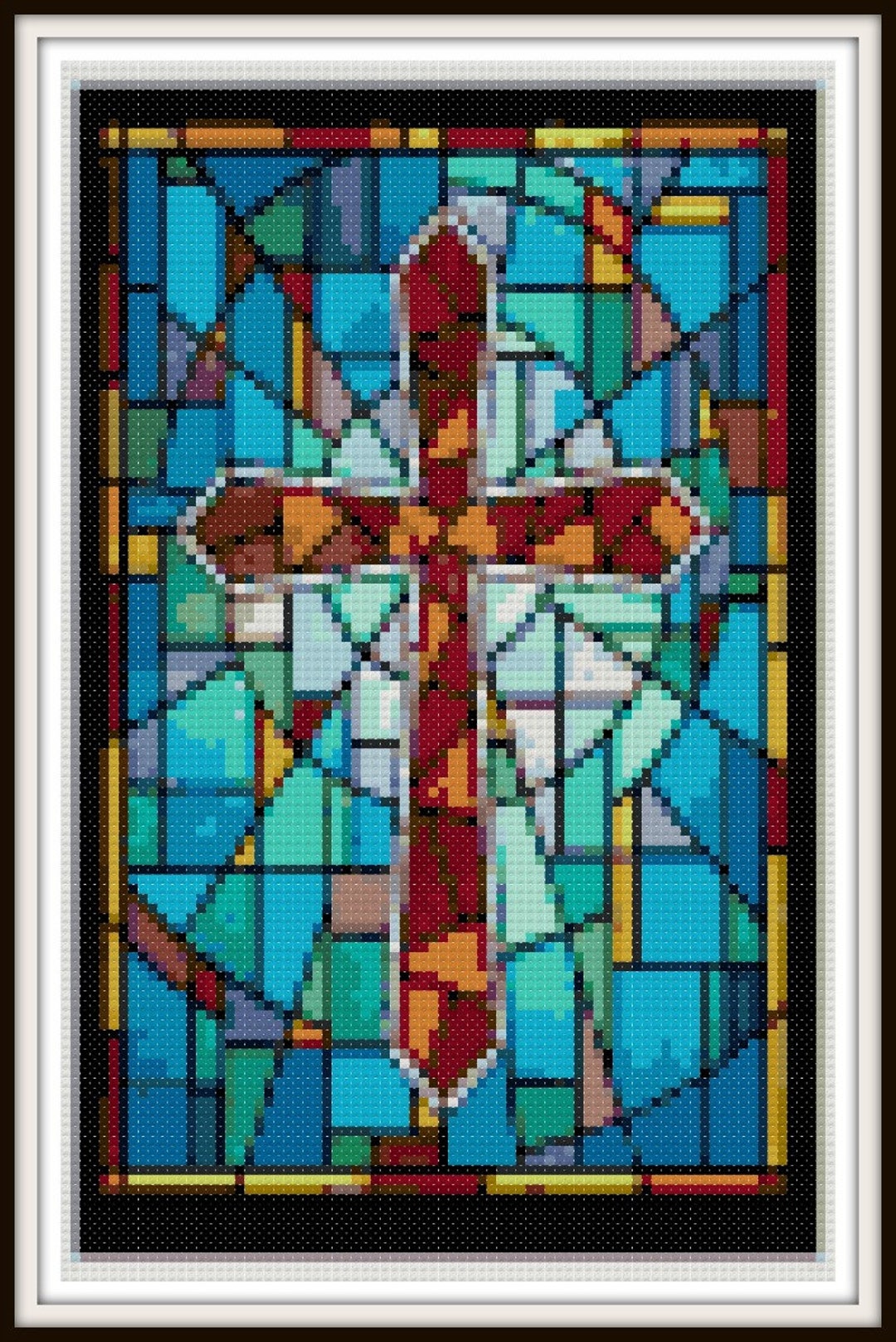 Spiritual Cross Stitch Pattern Religious, Spiritual, Cross, Church. - Etsy