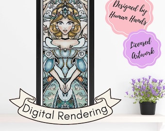 Clock Strikes Twelve Cross Stitch Pattern - Mandie Manzano Art