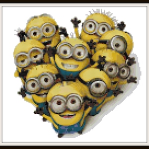 Minions Cross Stitch Pattern